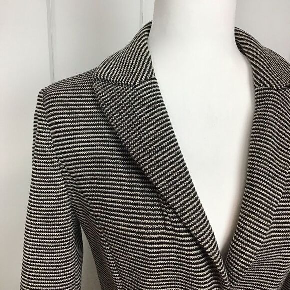 Tabitha (Anthro) Chandelier Stripe Peplum Top M - Picture 5 of 8